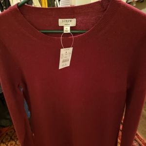 Womens j crew crew neck sweater